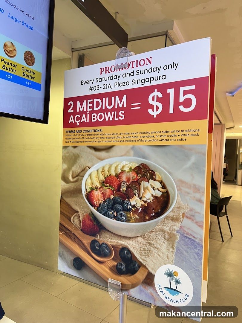 Açaí Bowls Promotion