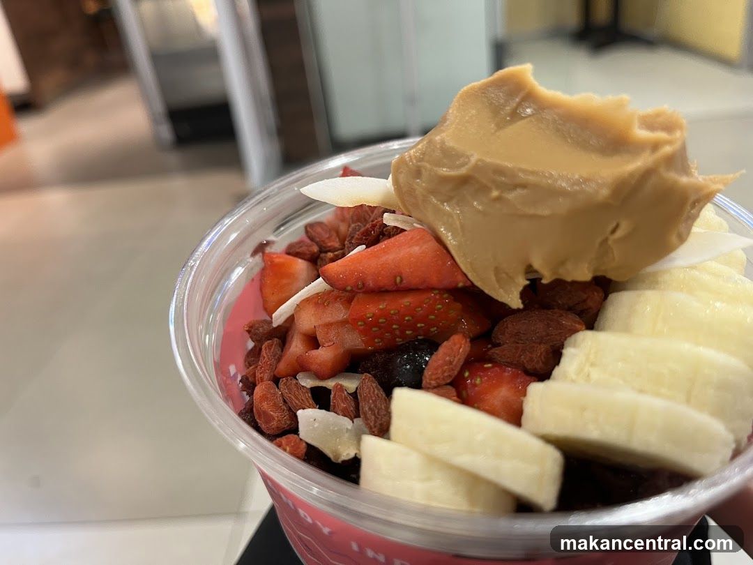 Acai Bowl with Peanut Butter