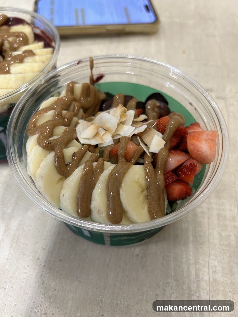 Acai Bowl with Fruit and Nuts