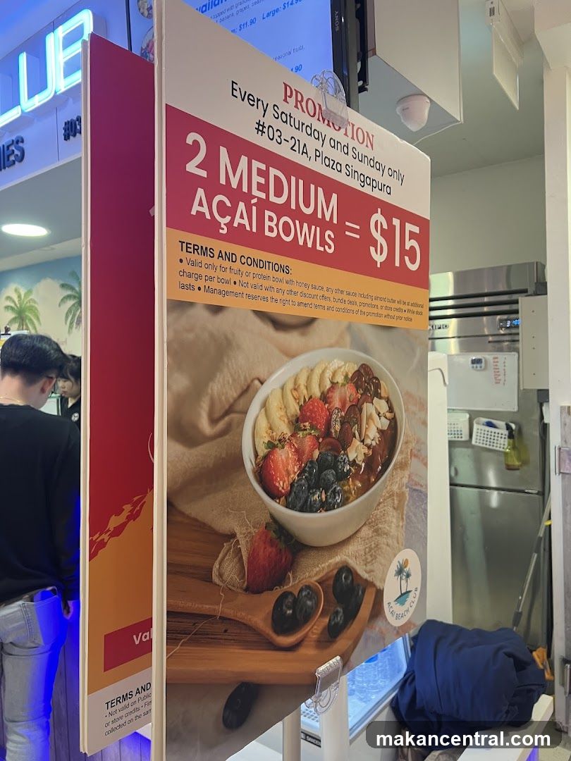 Açaí Bowl Promotion