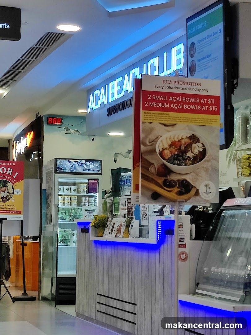 Acai Beach Club Counter