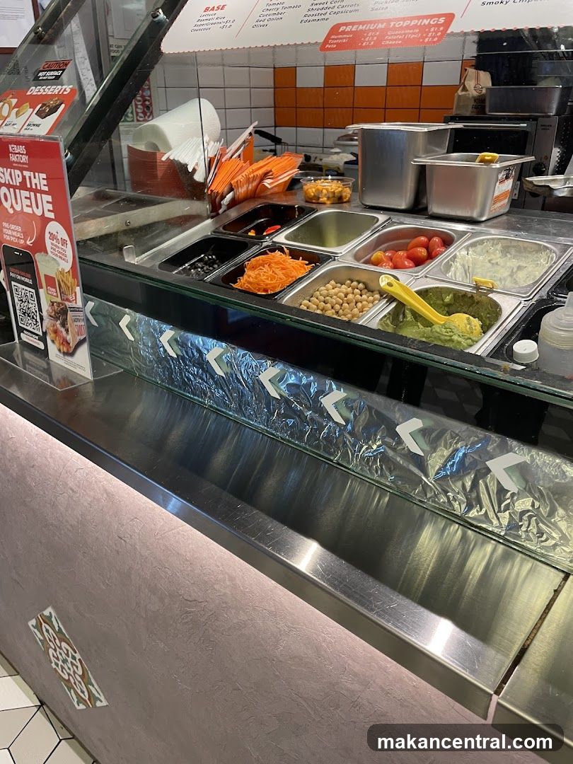 Food Counter Display