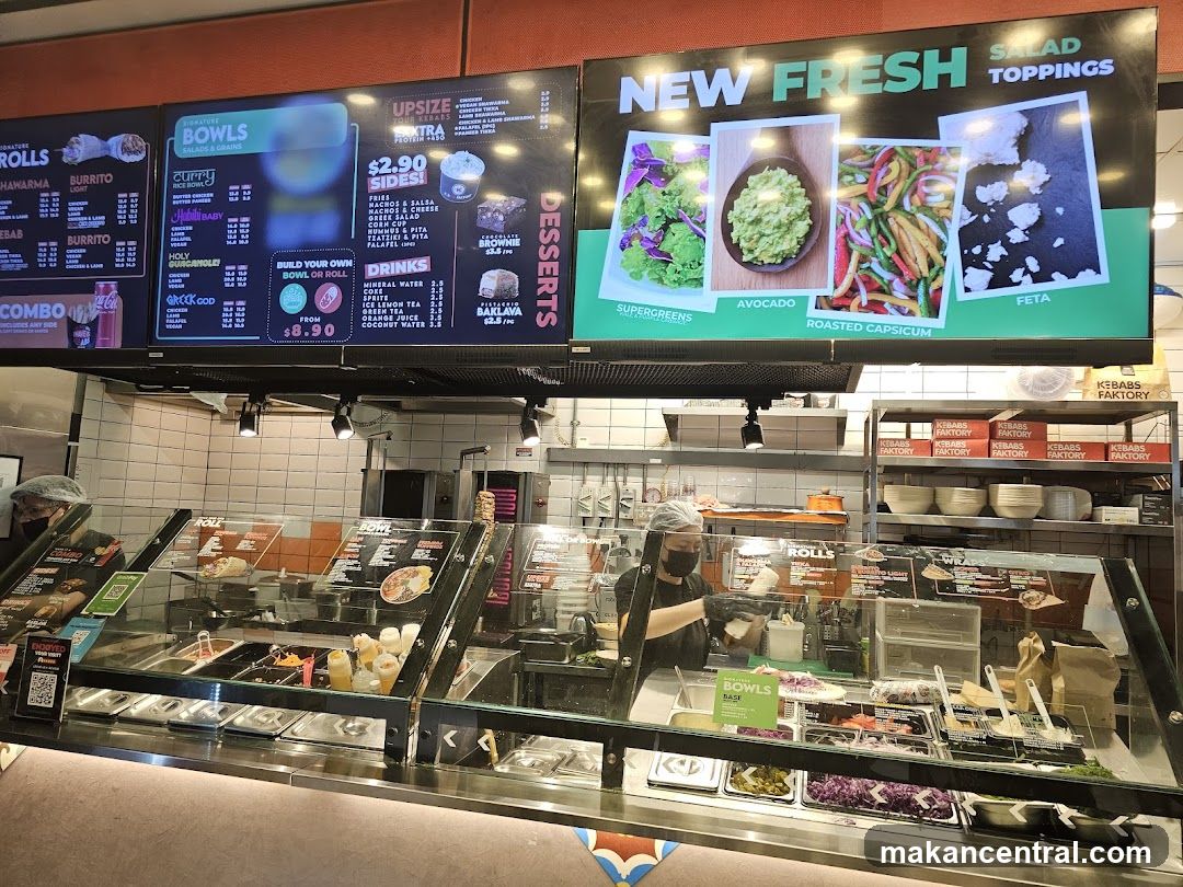 Restaurant Food Display
