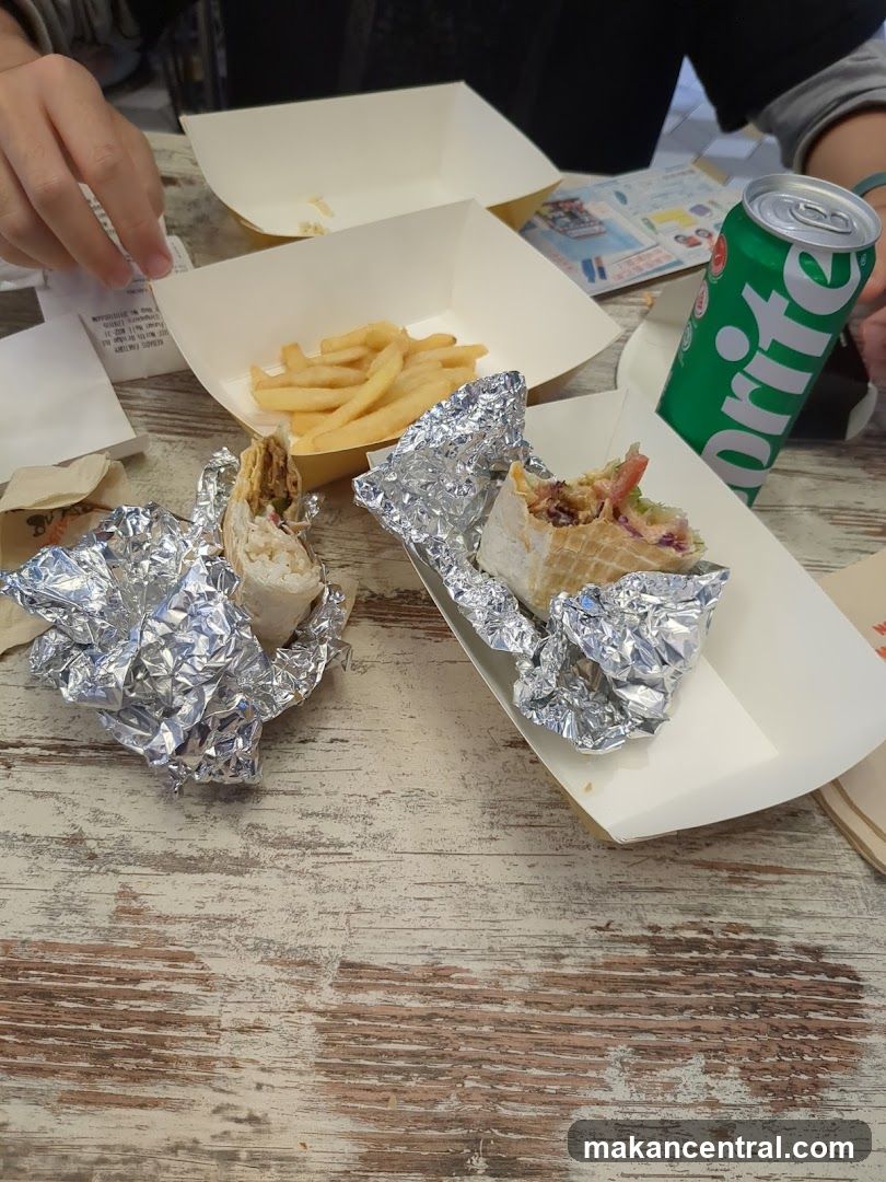 Wraps and Fries