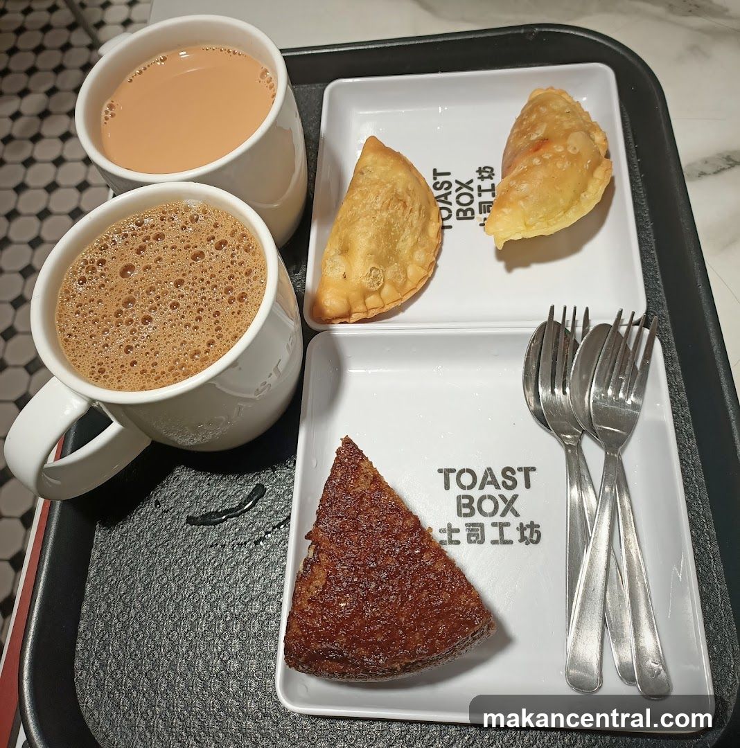 Toast Box Snacks and Drinks