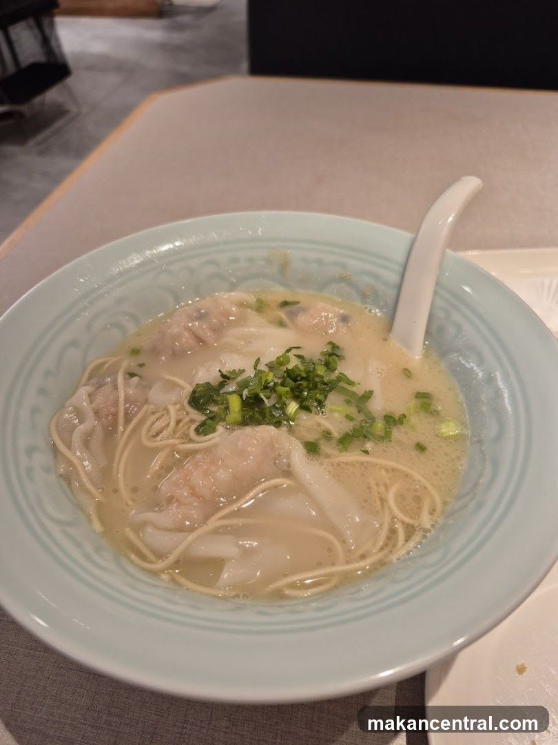Wonton Noodle Soup