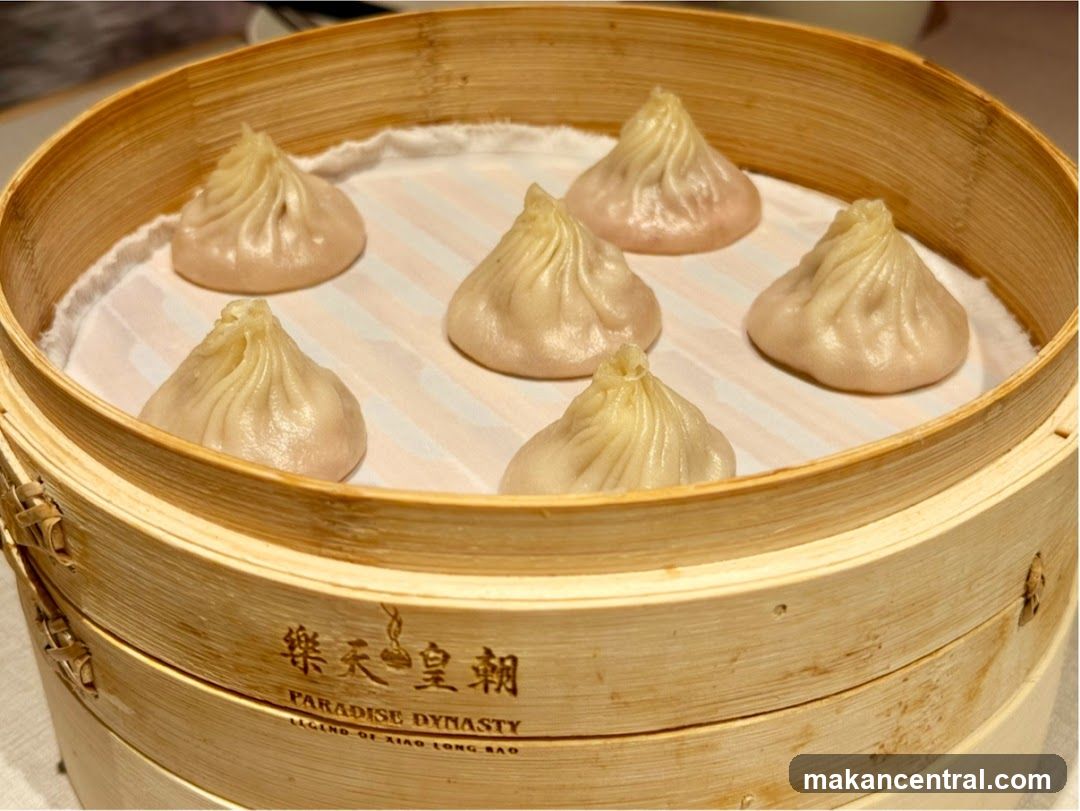 Xiao Long Bao in Steamer Basket