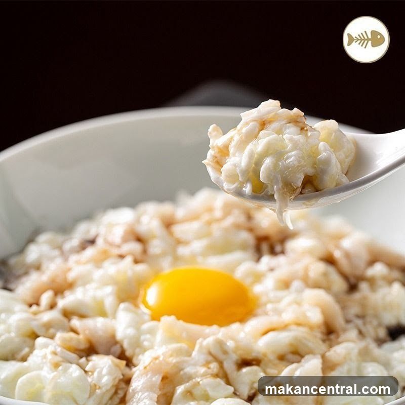 Steamed Egg with Crab Meat