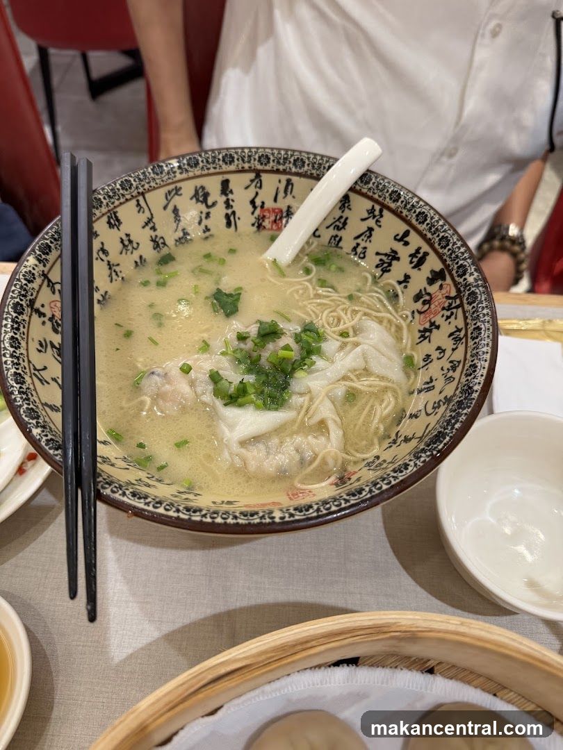 Wonton Noodle Soup