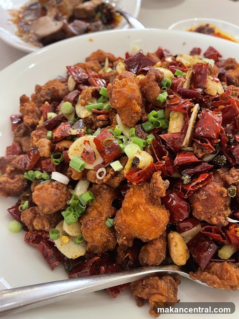 Spicy Fried Chicken with Dried Chilies