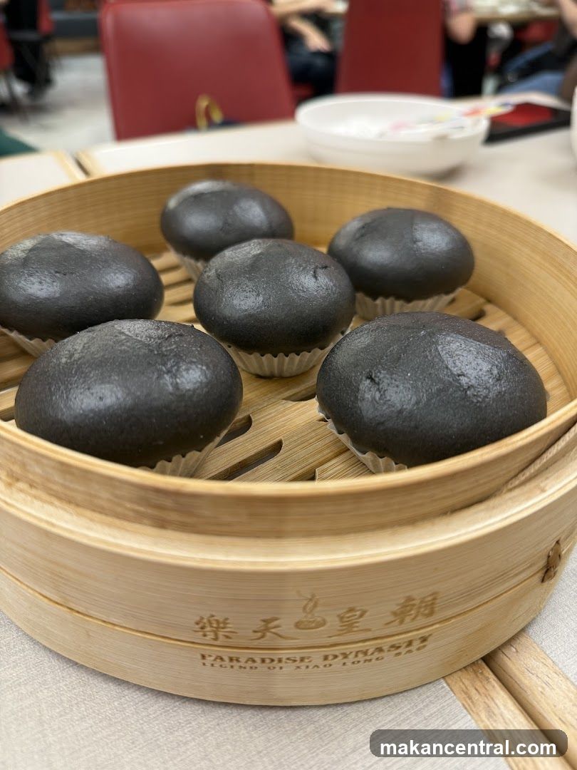 Black Steamed Buns