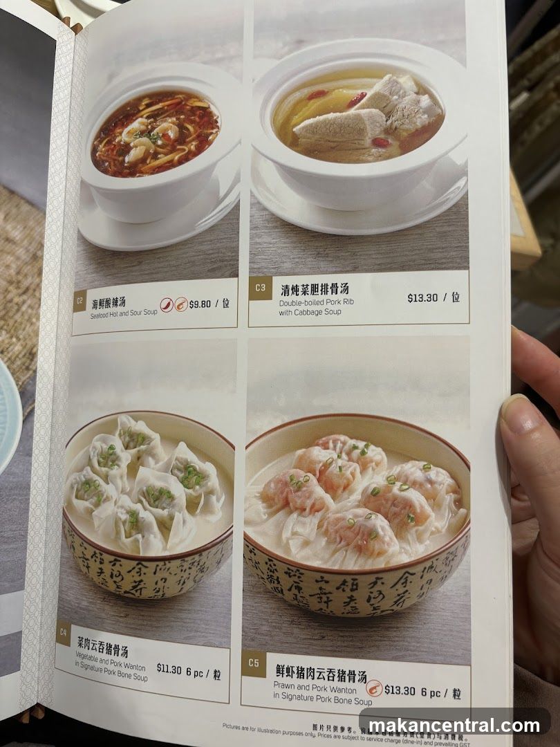 Menu Items