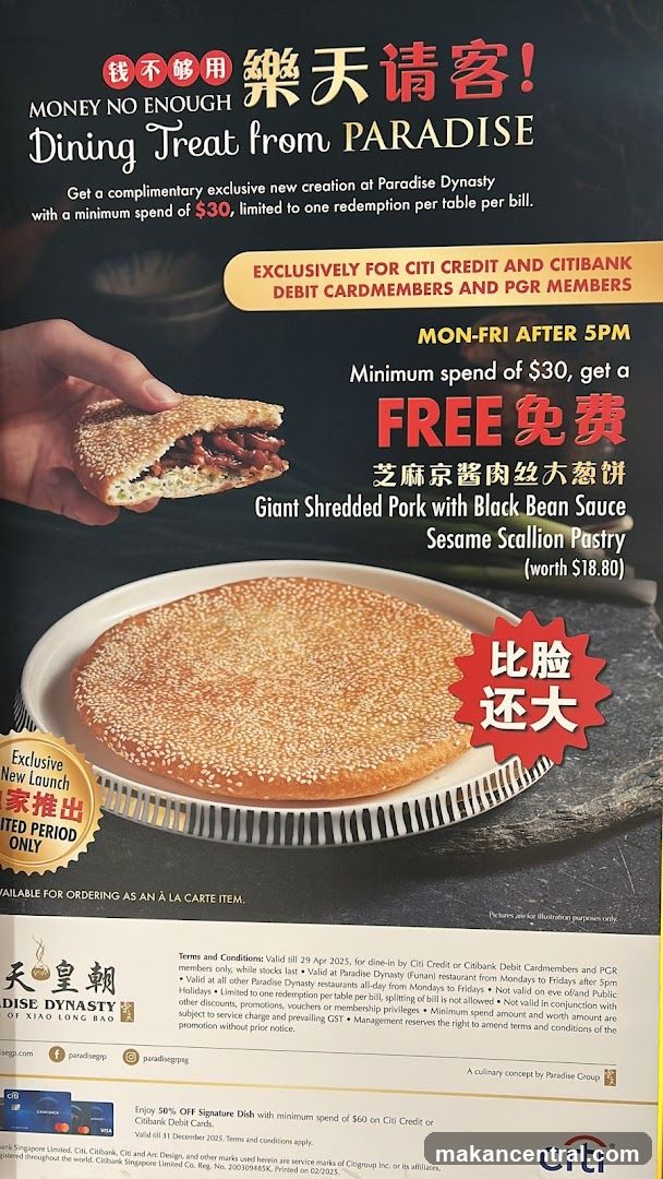 Paradise Dynasty Dining Treat