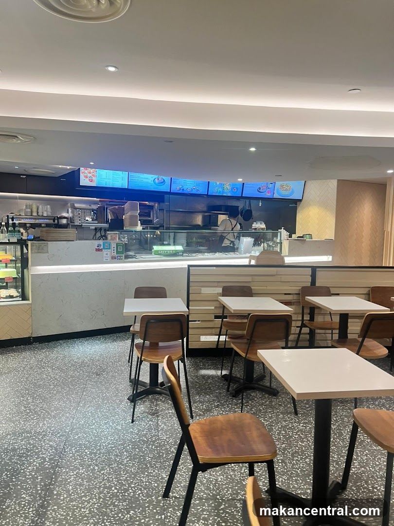 Restaurant Interior with Digital Menu