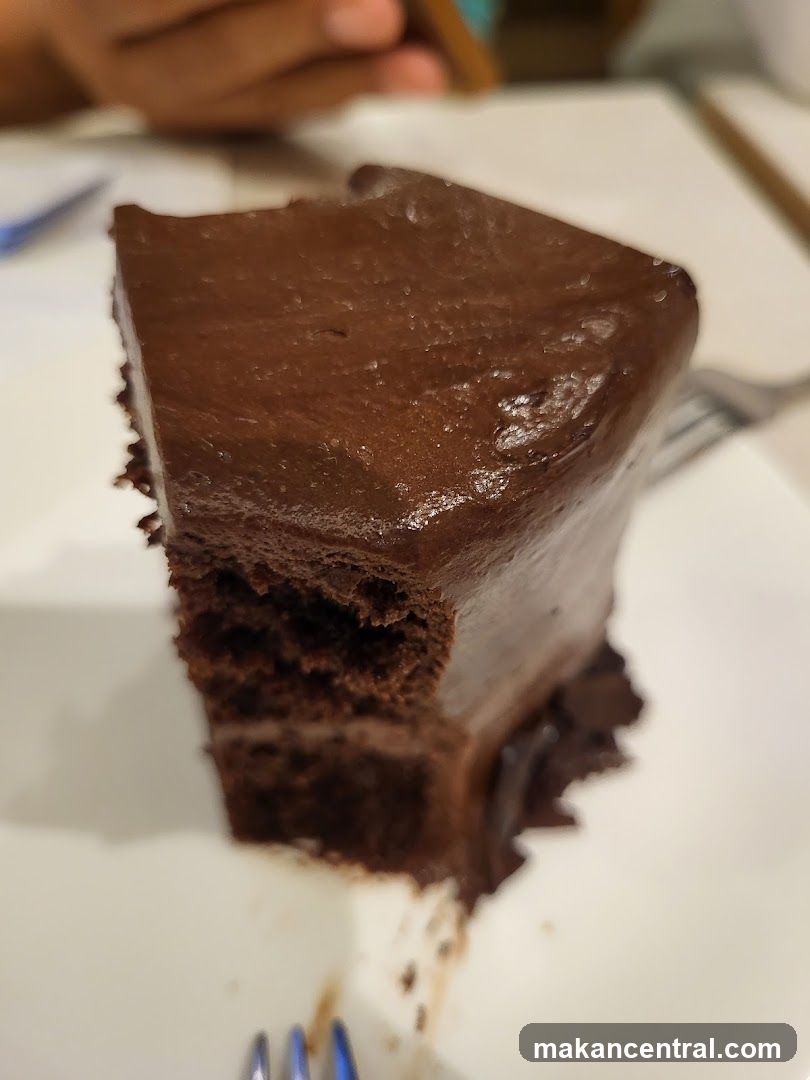 Chocolate Cake Slice