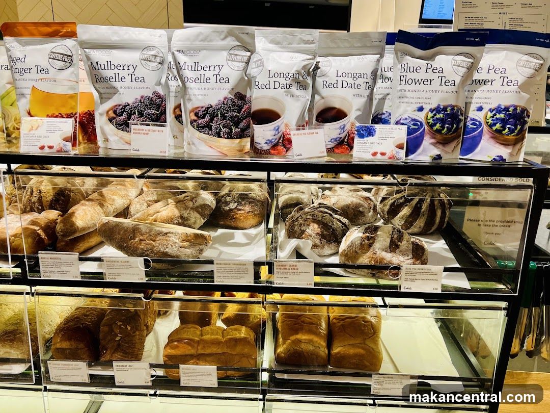 Bakery Display with Teas
