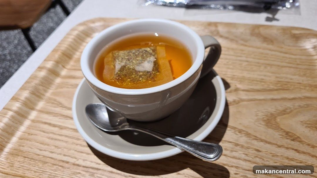 Cup of tea with tea bag