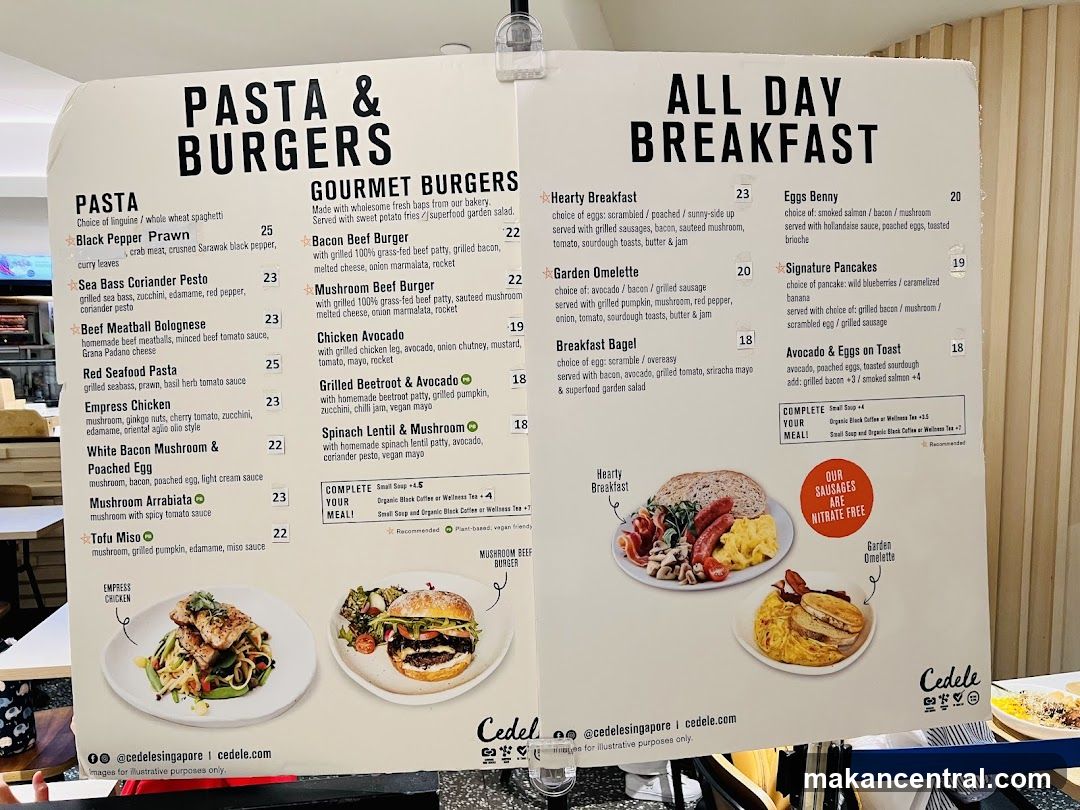 PASTA & BURGERS ALL DAY BREAKFAST