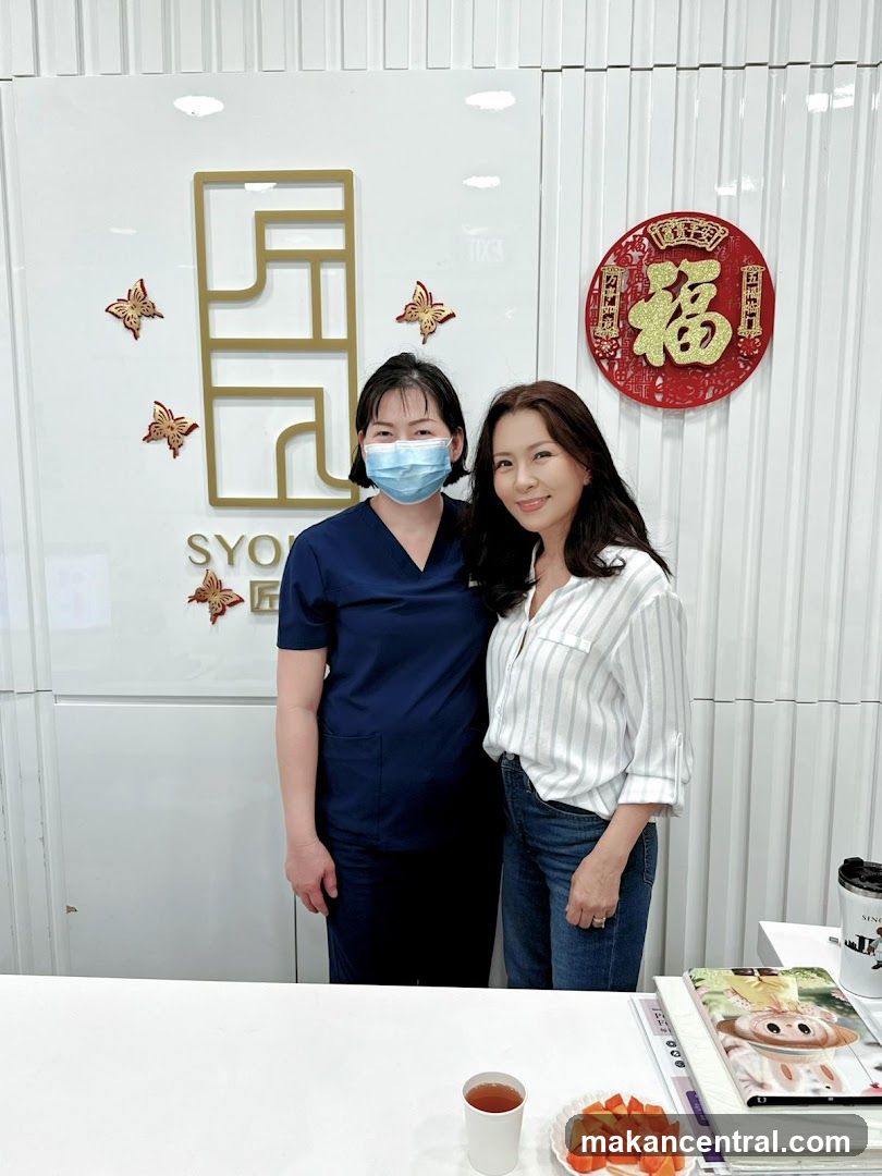 Two Women Posing in a Room