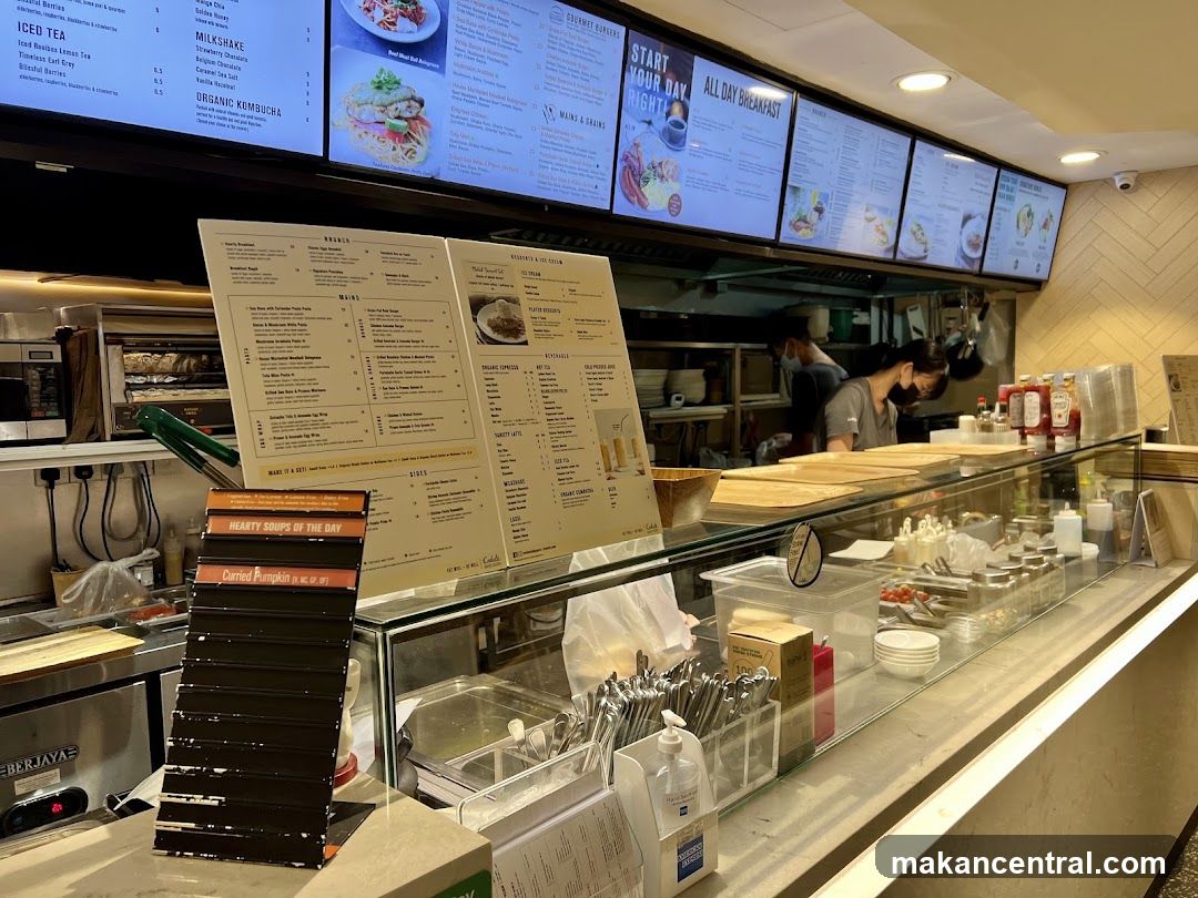 Restaurant Counter with Menus