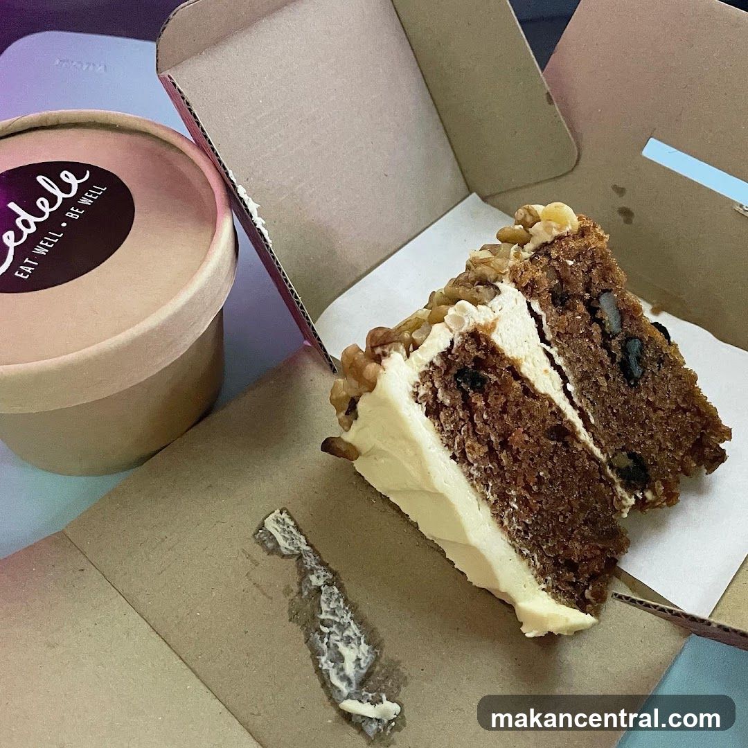 Carrot Cake Slice