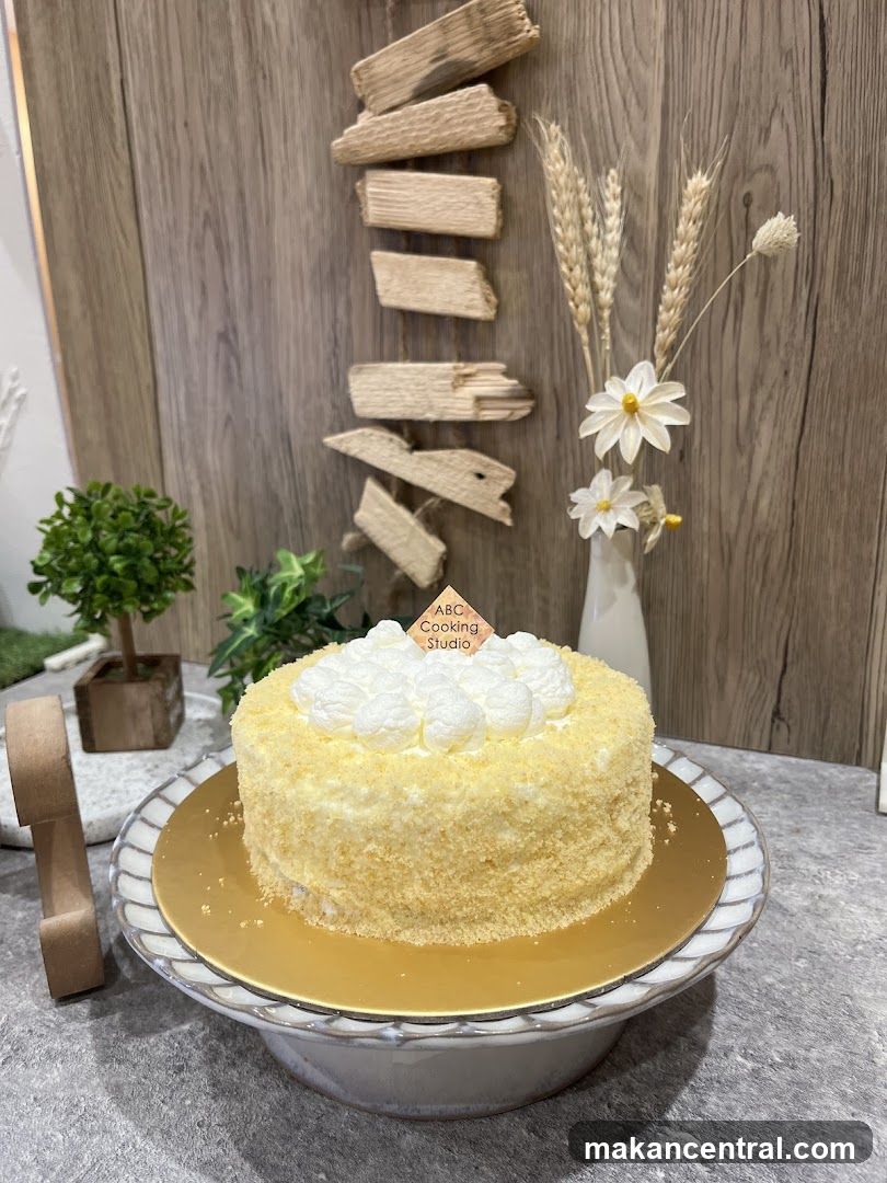 Cake with ABC Cooking Studio Topper