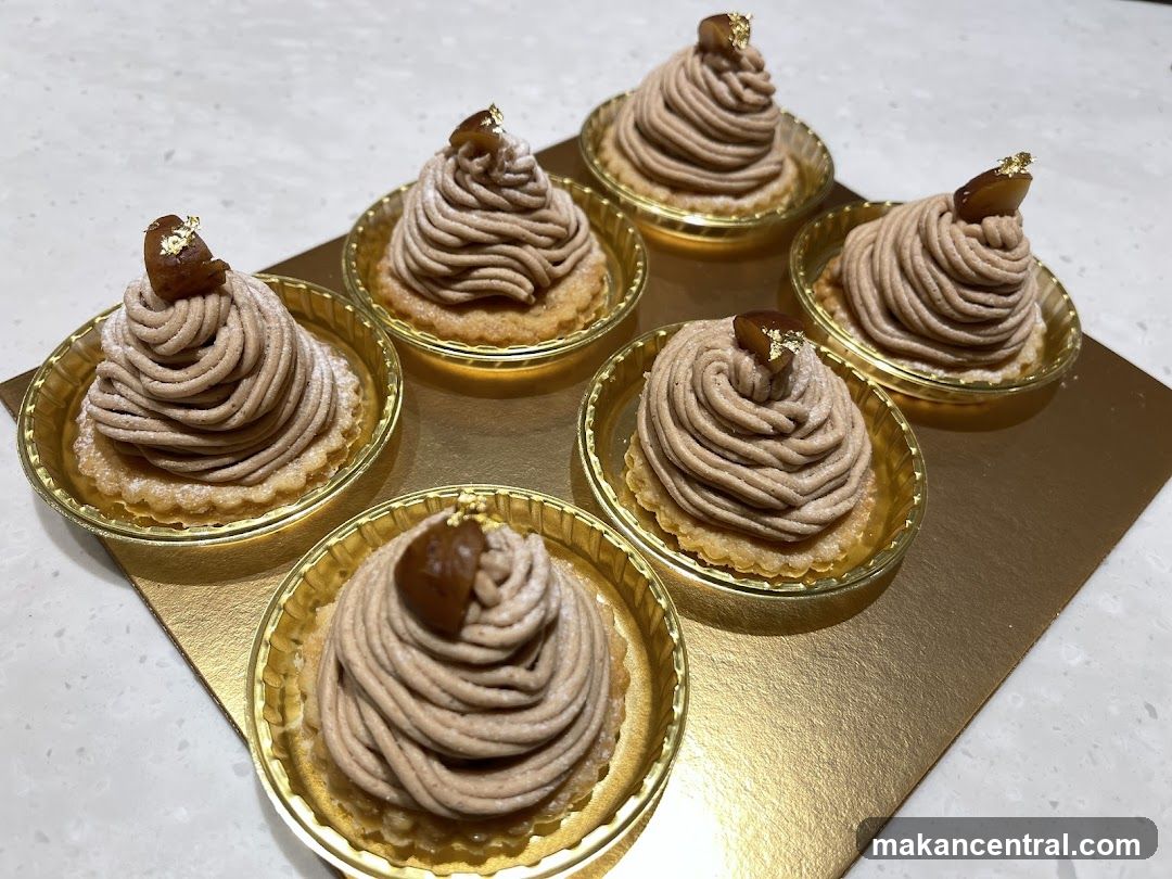 Mont Blanc Pastries