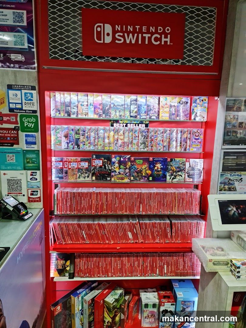 Nintendo Switch Games Display