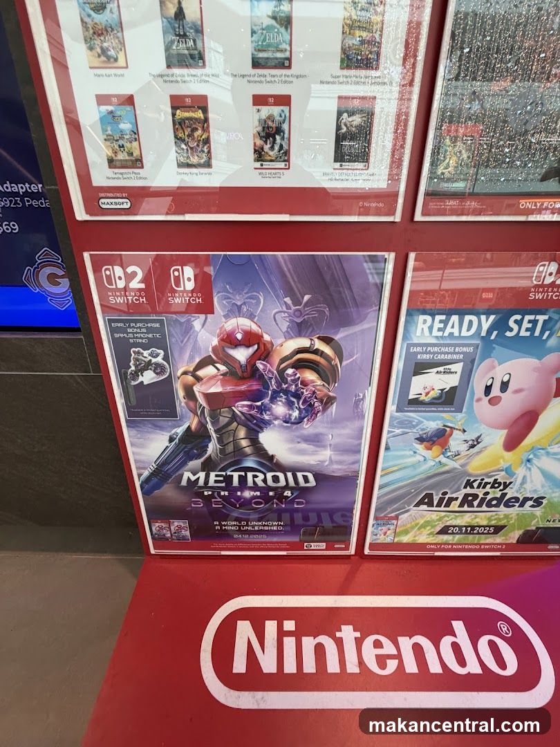 Nintendo Switch Game Display