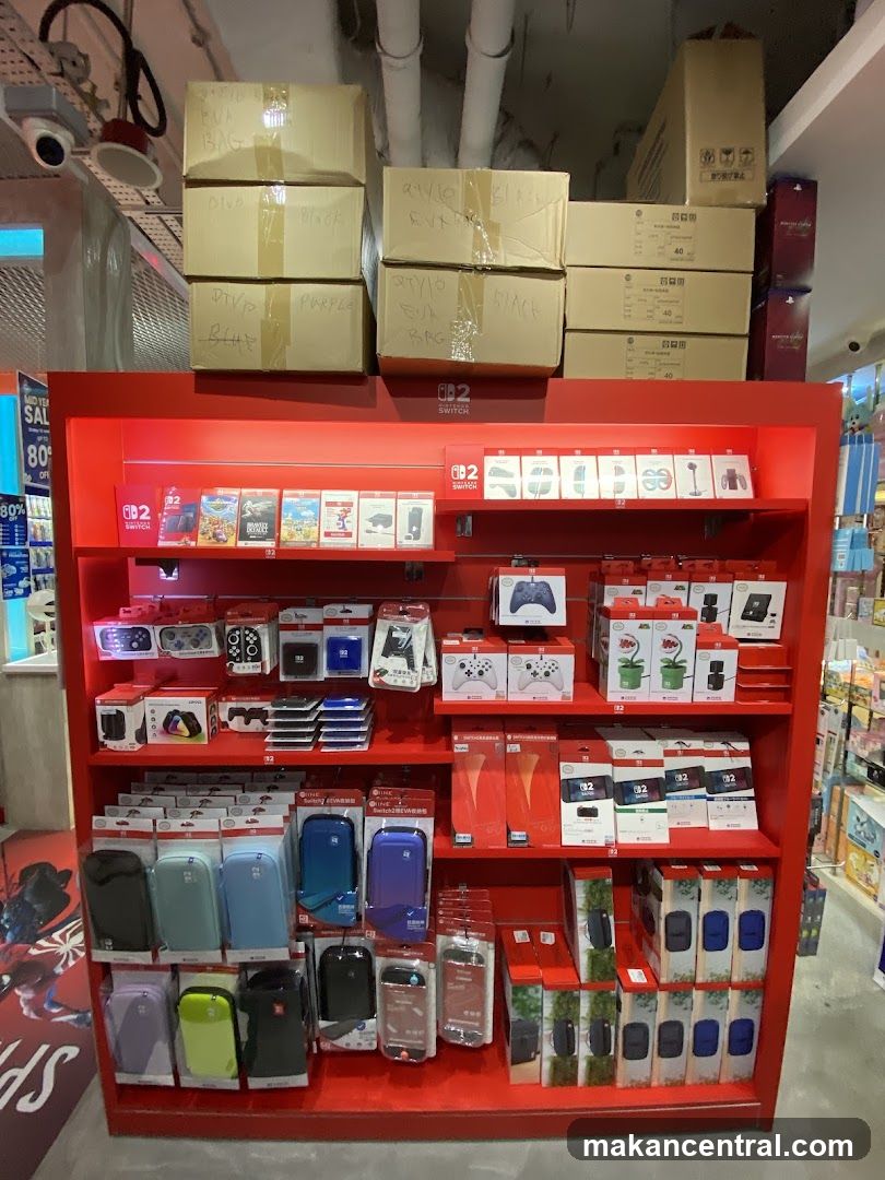 Nintendo Switch Accessories Display