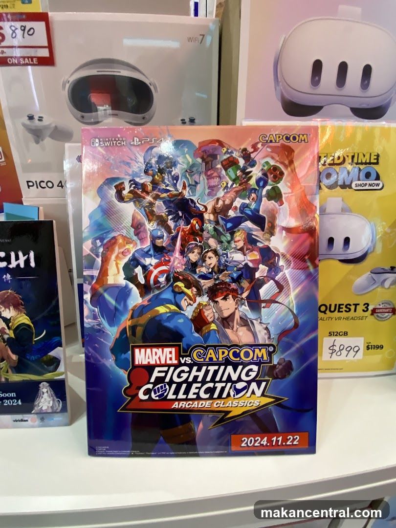 Marvel vs. Capcom Fighting Collection: Arcade Classics Game Box