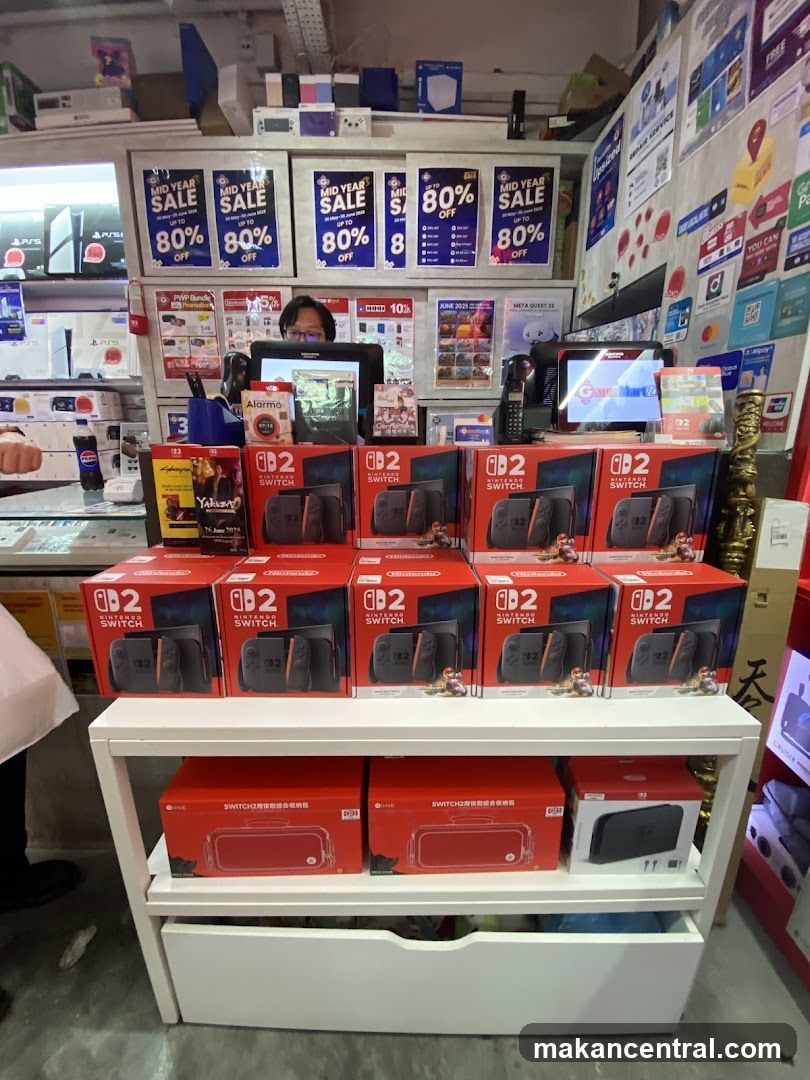 Electronics Store Display