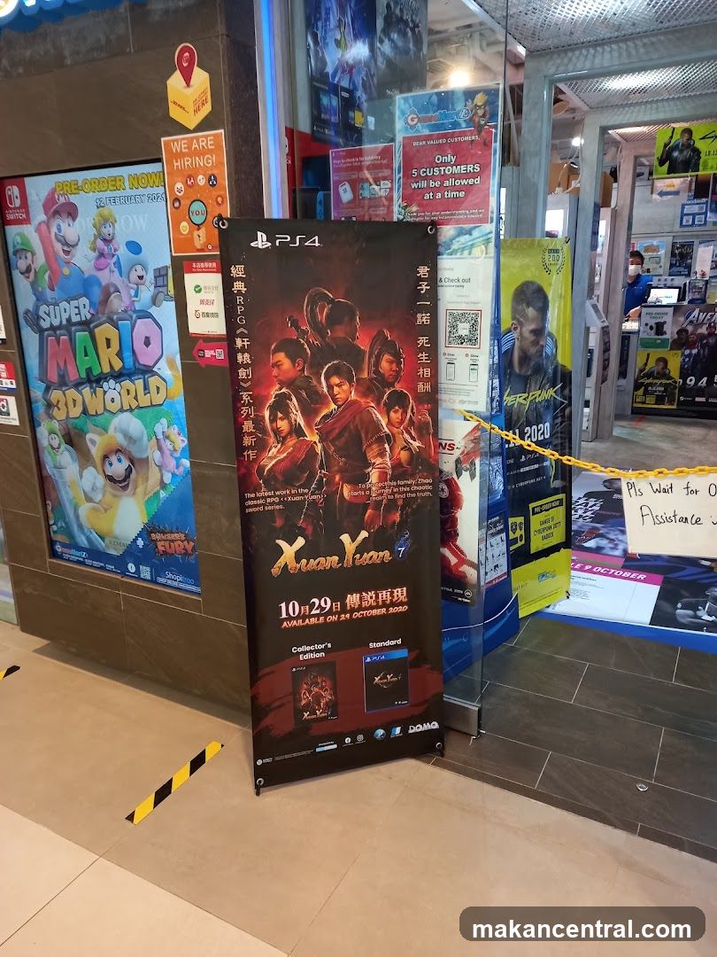 Video Game Store Display