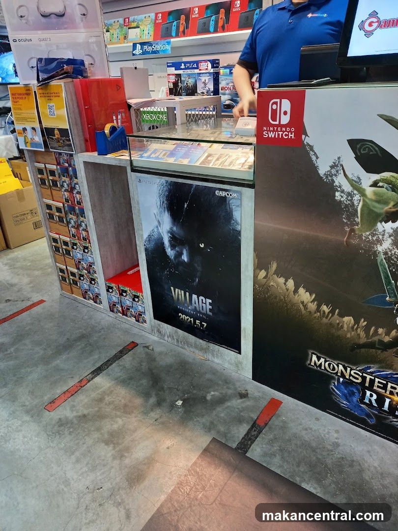 Video Game Store Counter