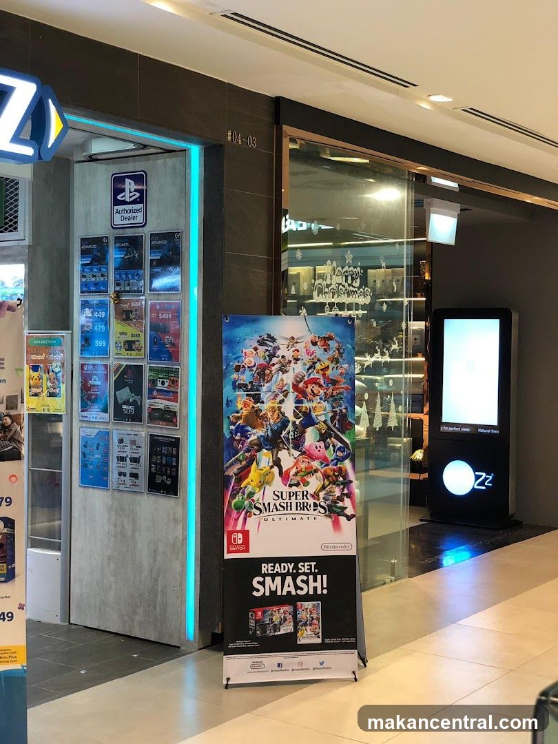 Video Game Store Entrance