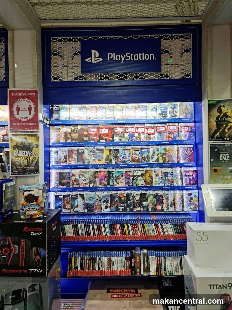 PlayStation Games Display