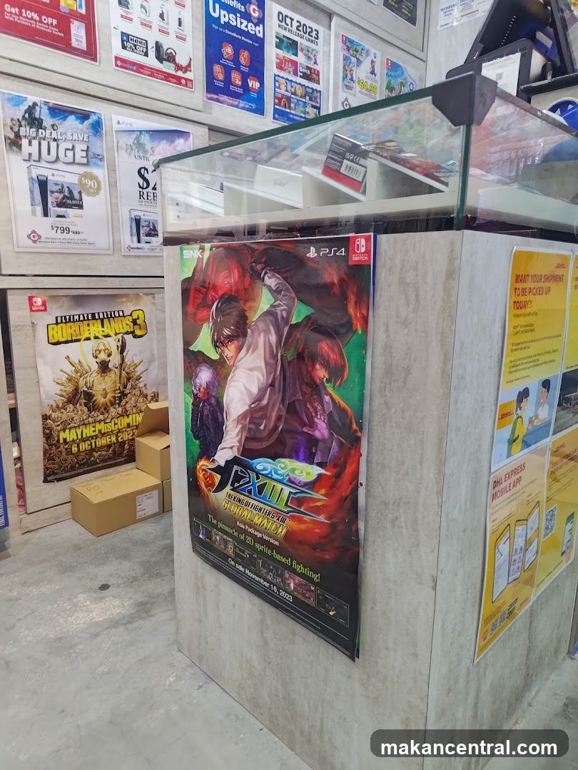 Game Store Display