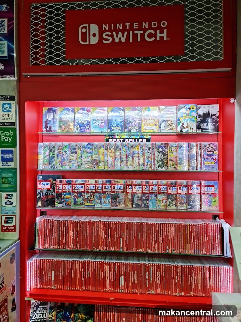 Nintendo Switch Games Display
