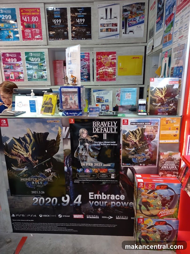 Video Game Store Display