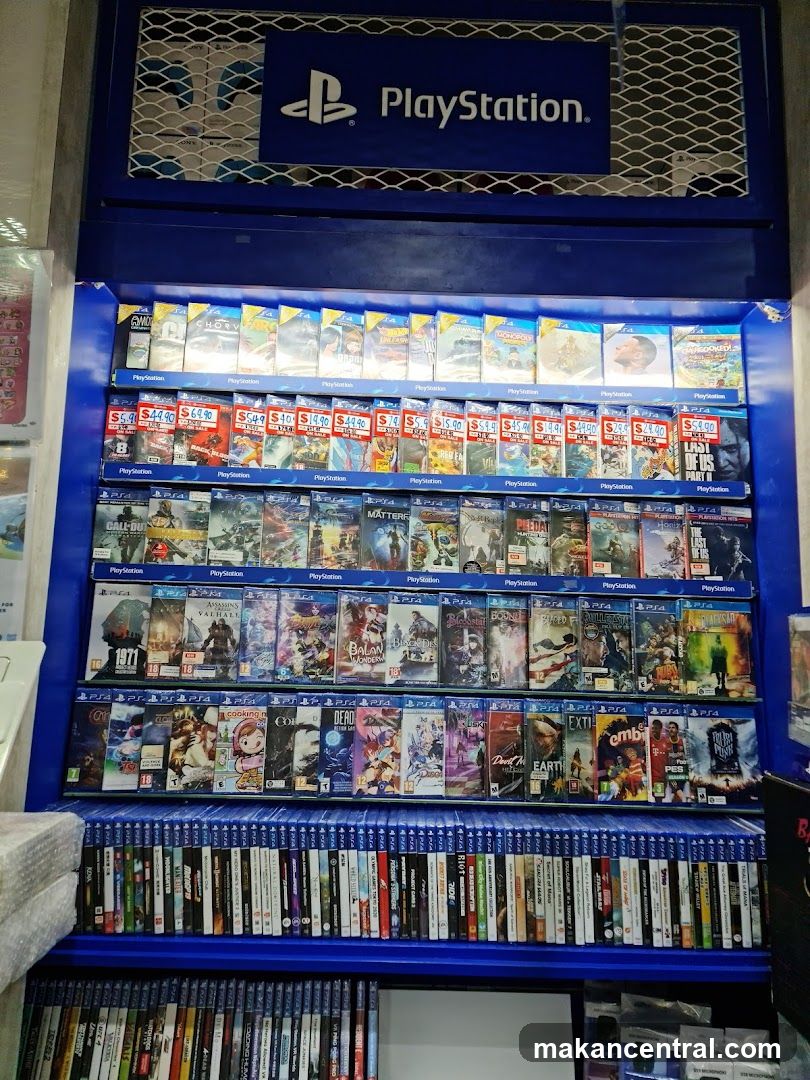 PlayStation Games Display