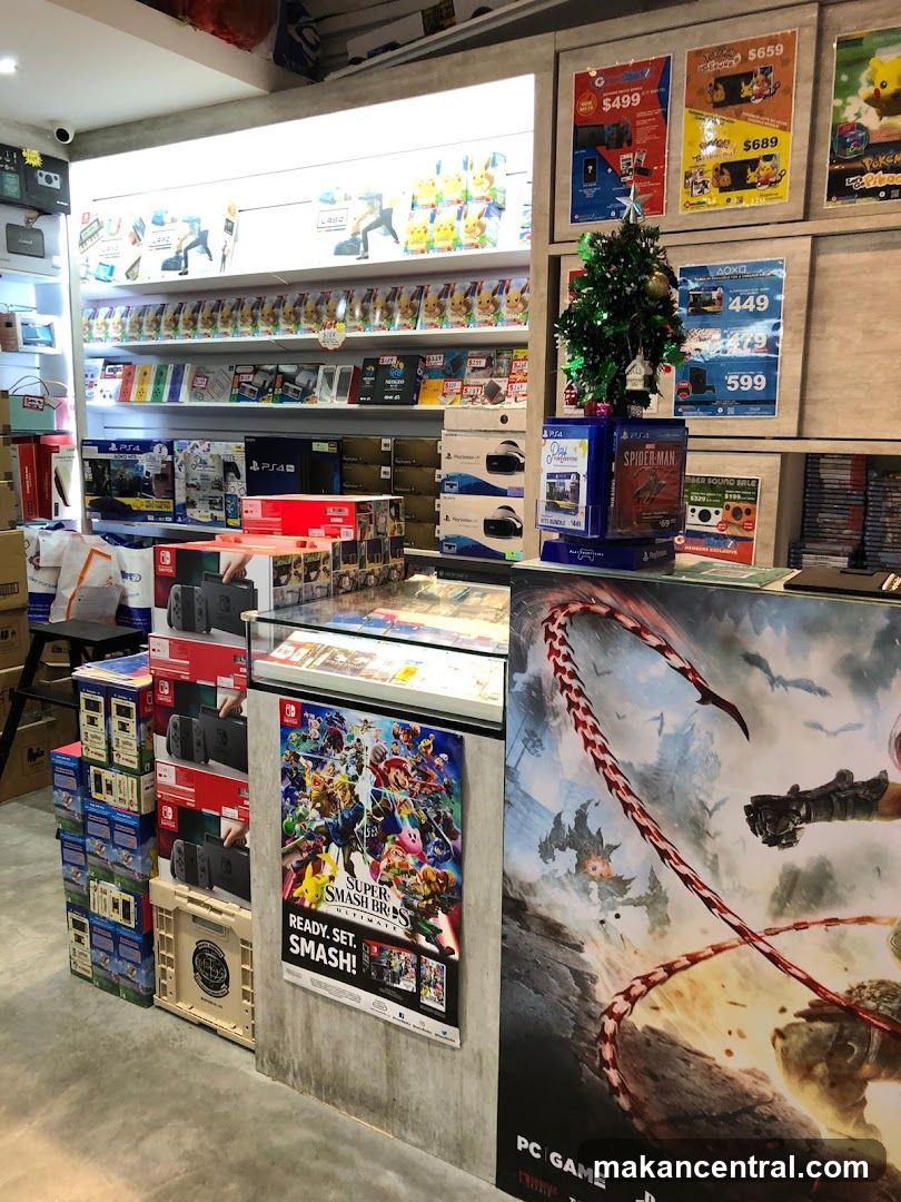 Video Game Store Interior