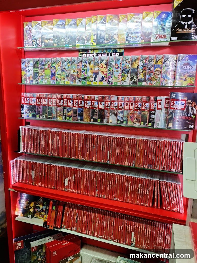 Video Game Shelves