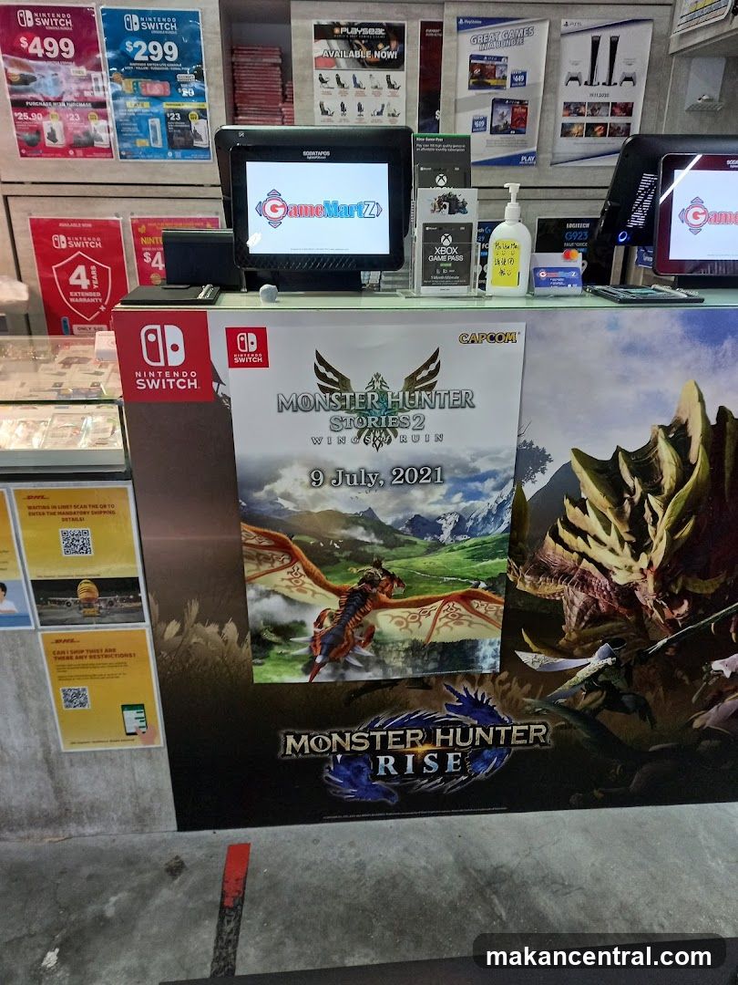 GameMartZ Counter Display