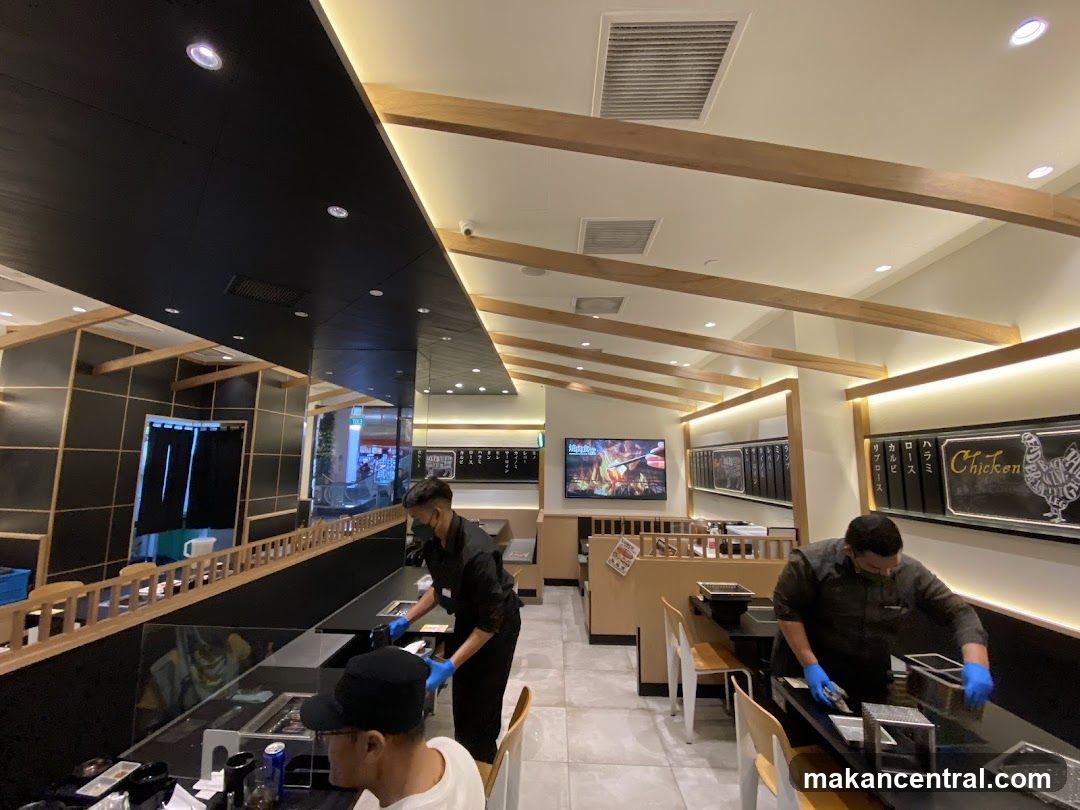 Restaurant Interior with Staff
