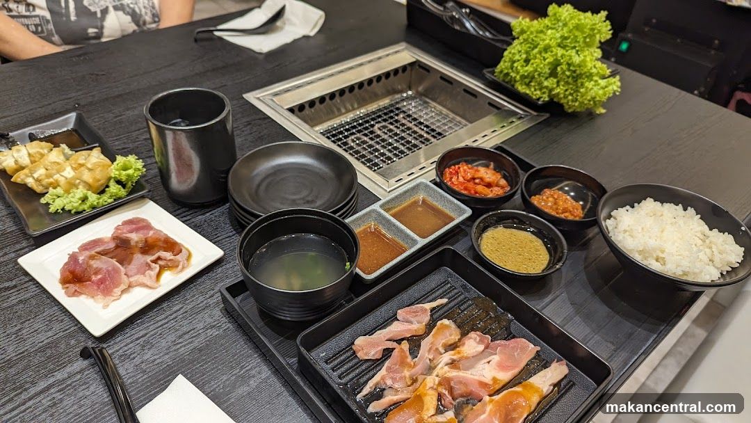 Table Setting for Korean BBQ