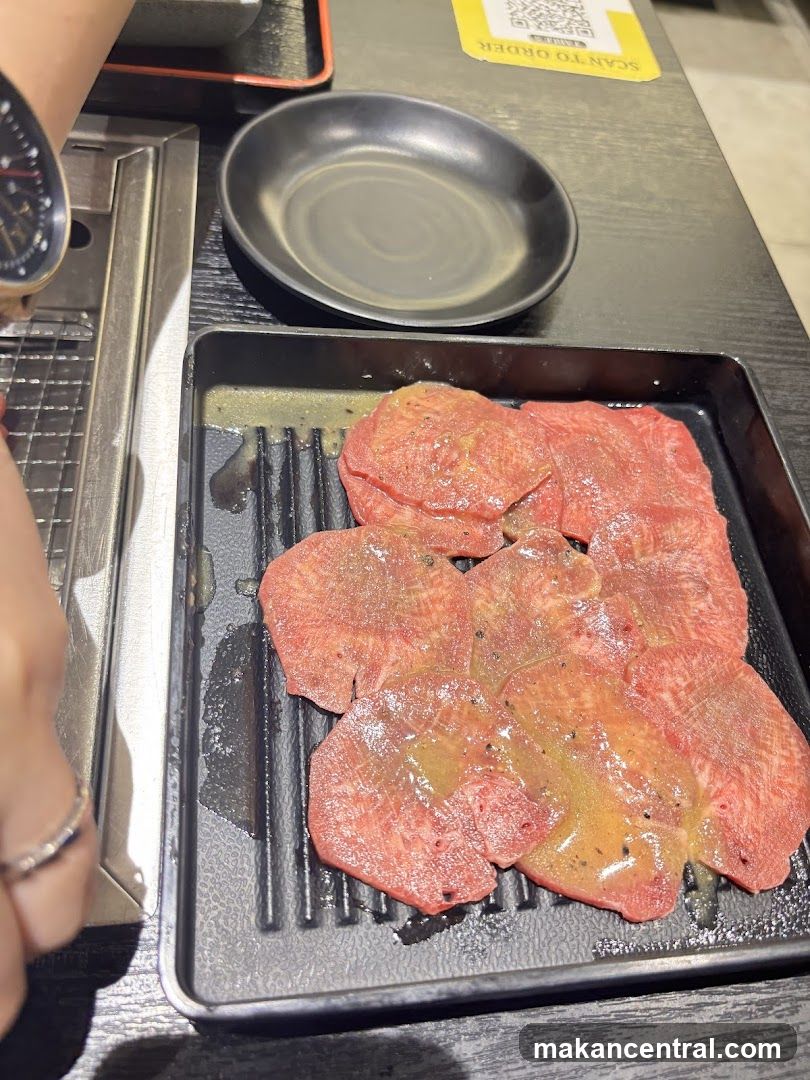 Raw Sliced Meat
