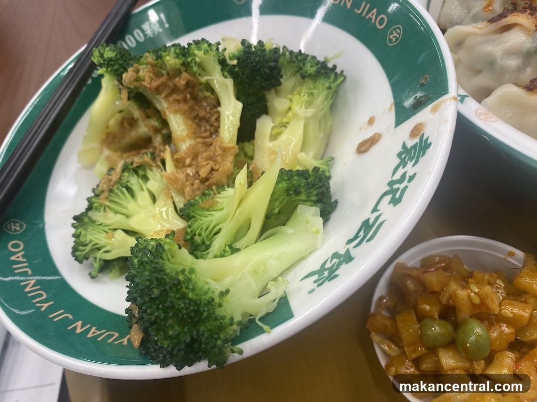 Broccoli and Pickled Vegetables