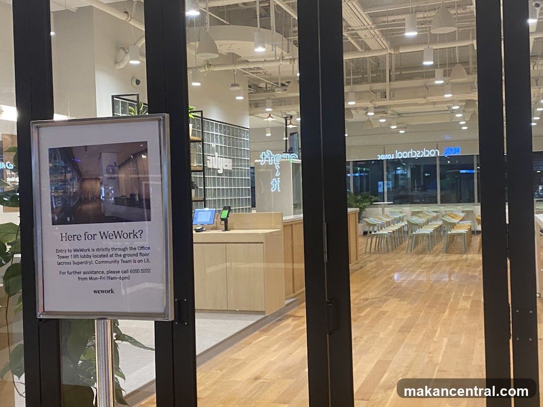 WeWork Entrance Information