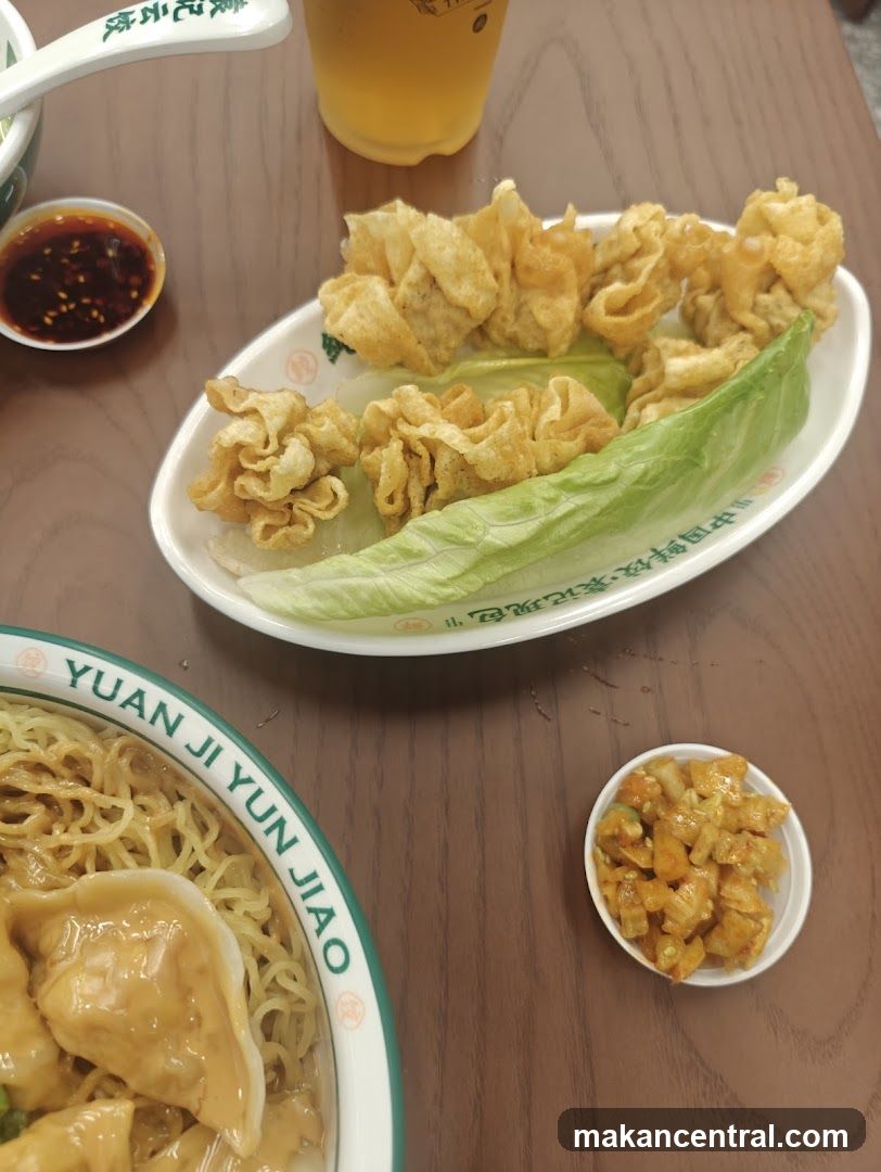 Fried Wontons and Noodles