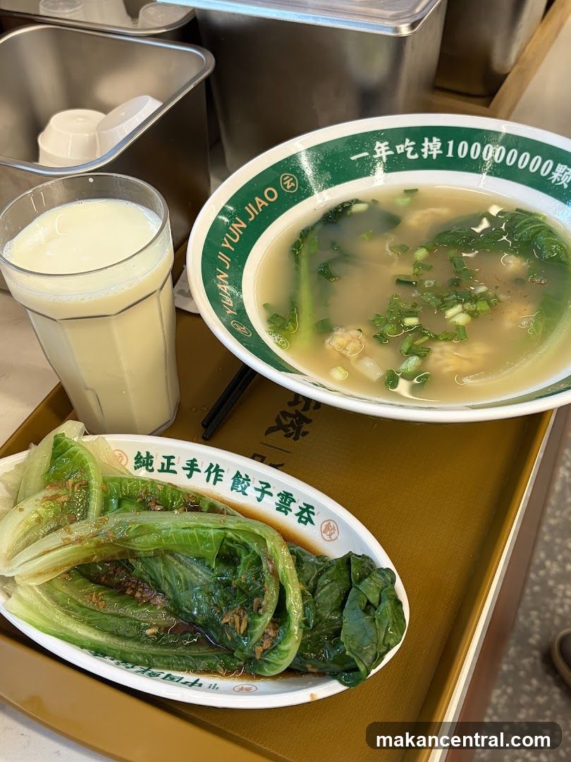 Dumplings and Greens
